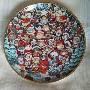 Bill Bell "Santa Claws" Collectable Plate